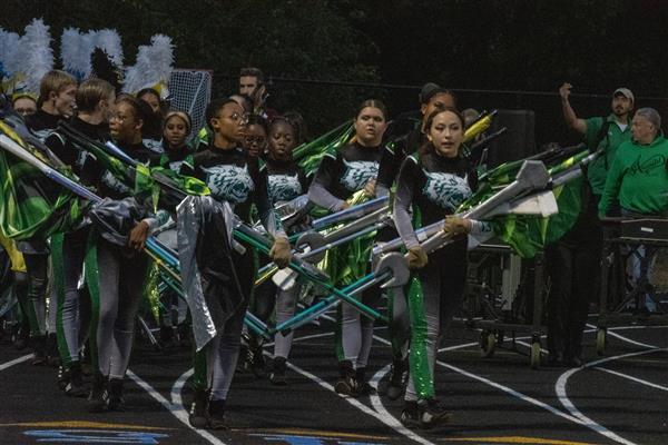 Arundel High School Marching Band Performing